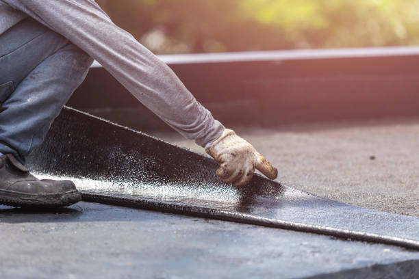 Professional Waterproofing technician working in Bel Air, MD